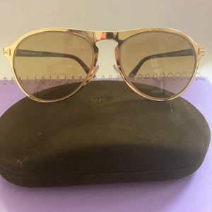 Tom Ford Bradbury TF525 gold/light brown